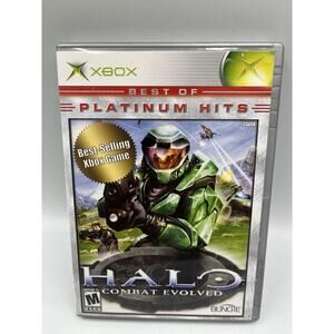 Halo: Combat Evolved (Microsoft Xbox, 2001) Authentic & Tested